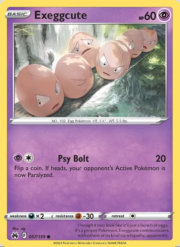 Image of the card Exeggcute