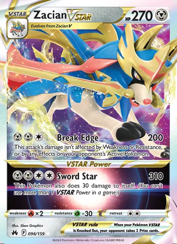 Image of the card Zacian VSTAR