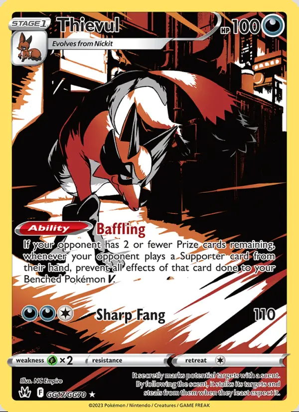 Image of the card Thievul