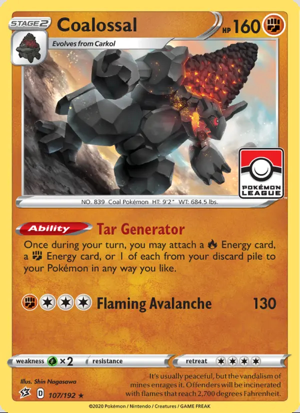 Image of the card Coalossal