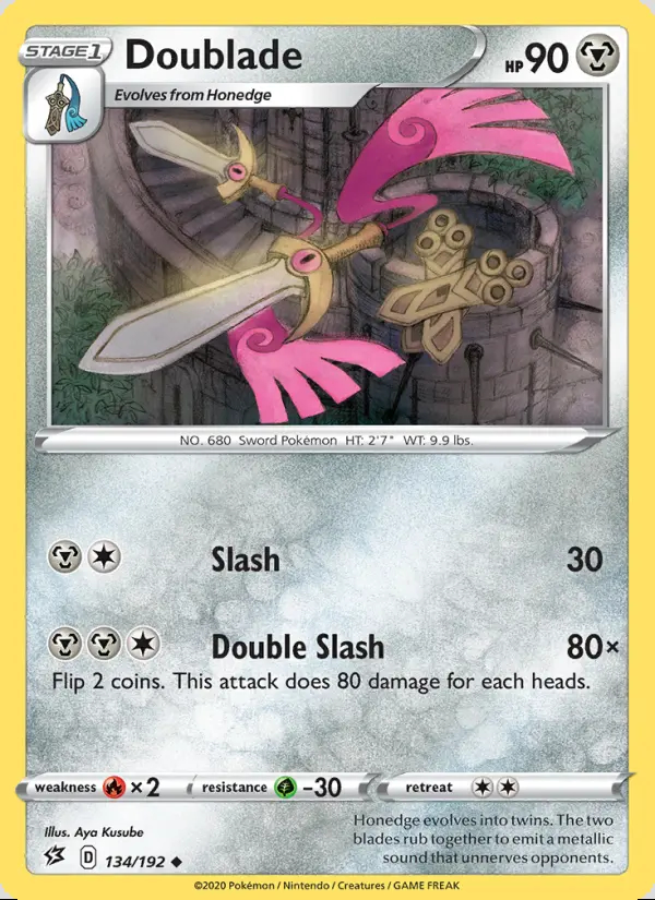 Image of the card Doublade