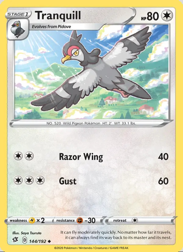 Image of the card Tranquill