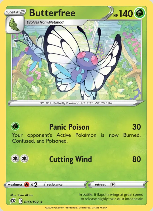 Image of the card Butterfree