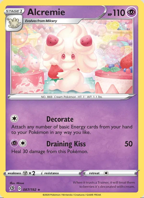 Image of the card Alcremie