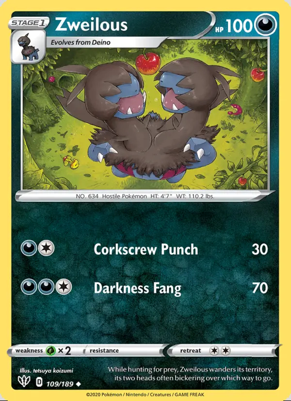 Image of the card Zweilous