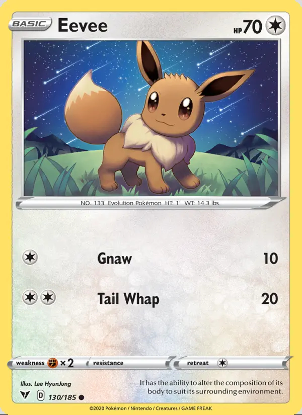 Image of the card Eevee