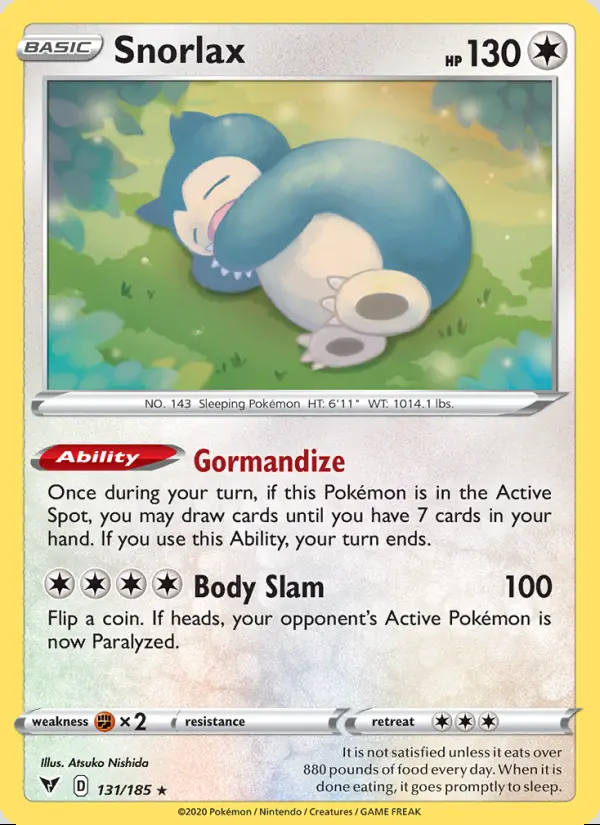 Image of the card Snorlax