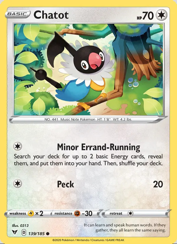 Image of the card Chatot
