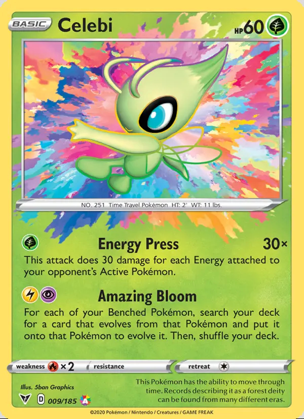 Image of the card Celebi