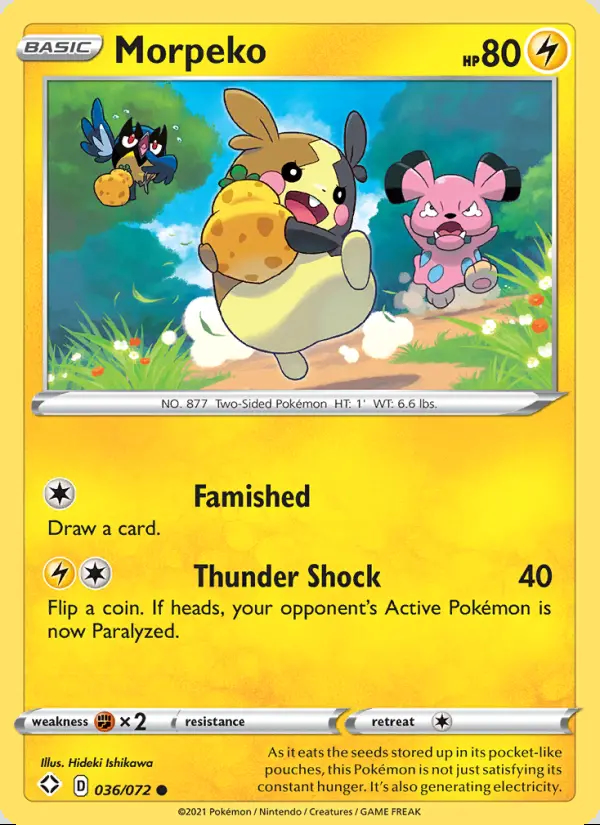 Image of the card Morpeko