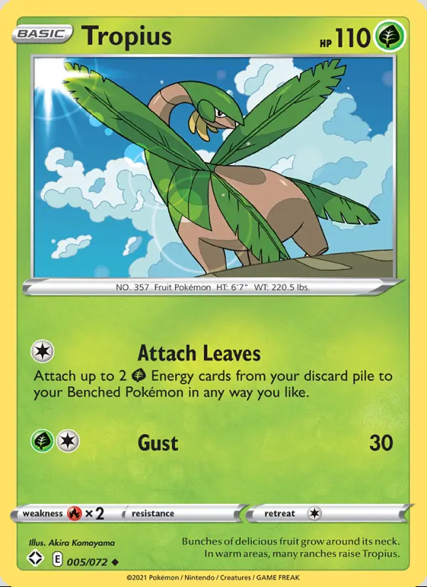 Image of the card Tropius