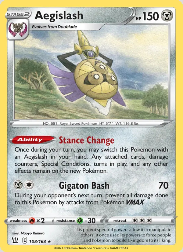 Image of the card Aegislash
