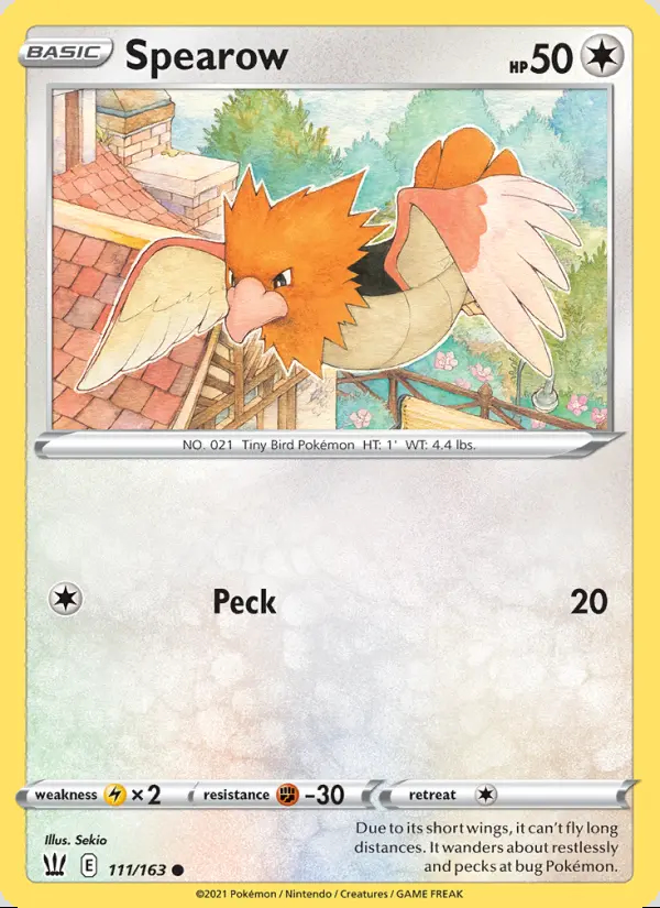 Image of the card Spearow