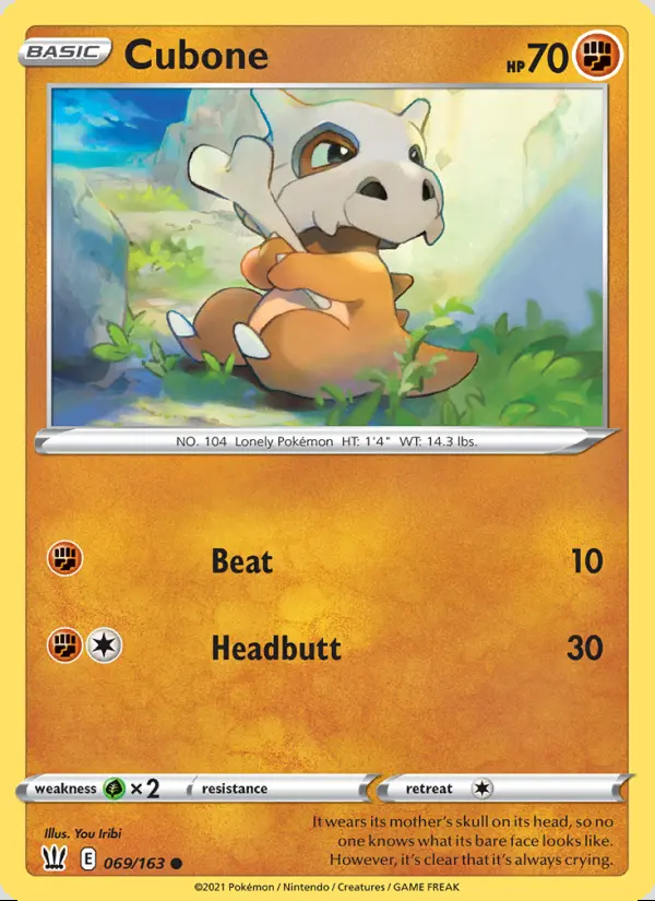 Image of the card Cubone