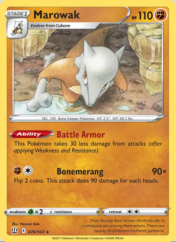 Image of the card Marowak