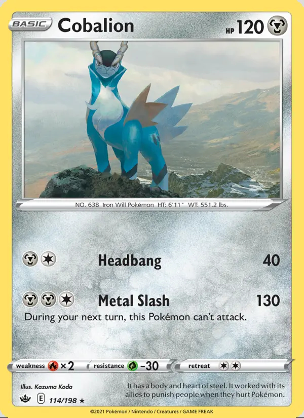 Image of the card Cobalion