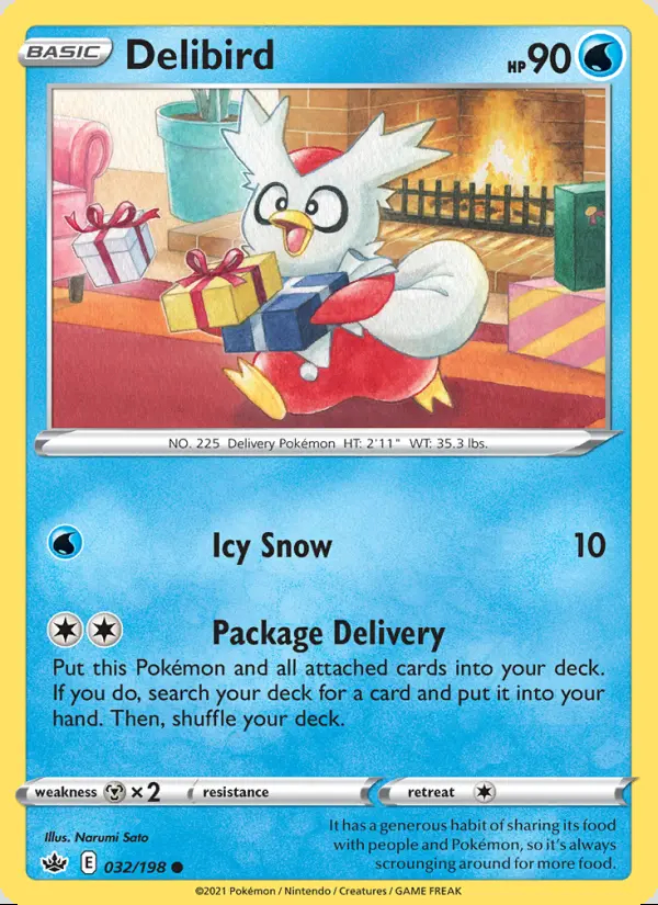 Image of the card Delibird