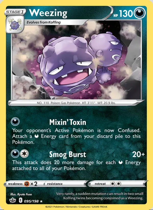 Image of the card Weezing