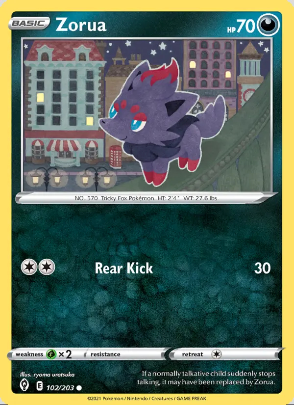 Image of the card Zorua