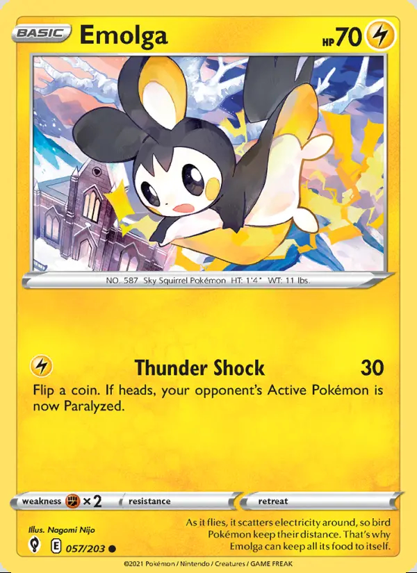 Image of the card Emolga