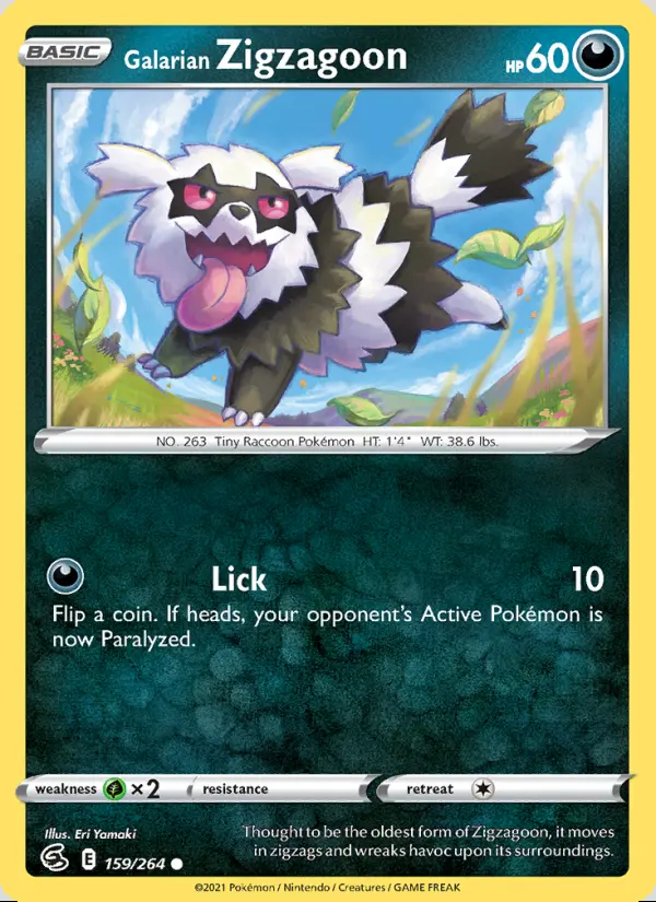 Image of the card Galarian Zigzagoon