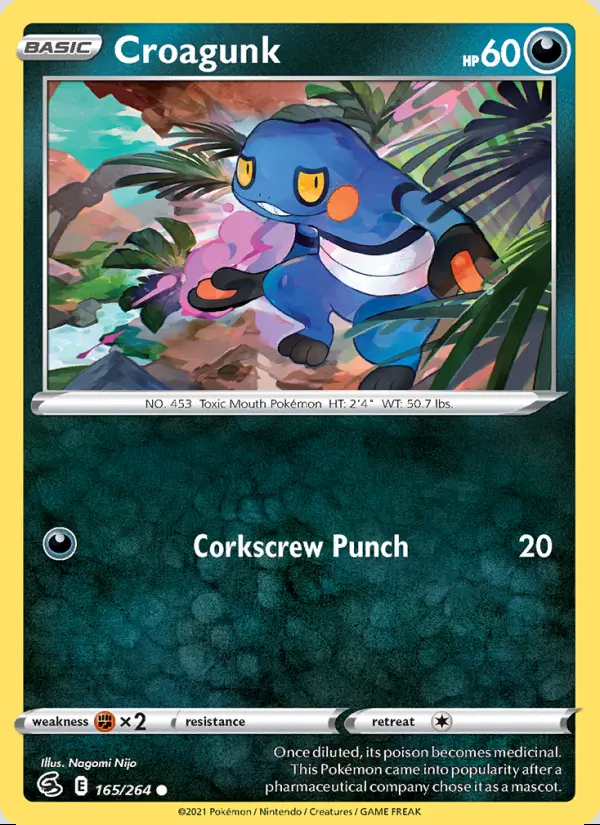 Image of the card Croagunk