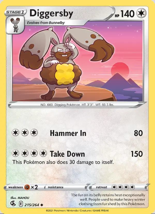 Image of the card Diggersby
