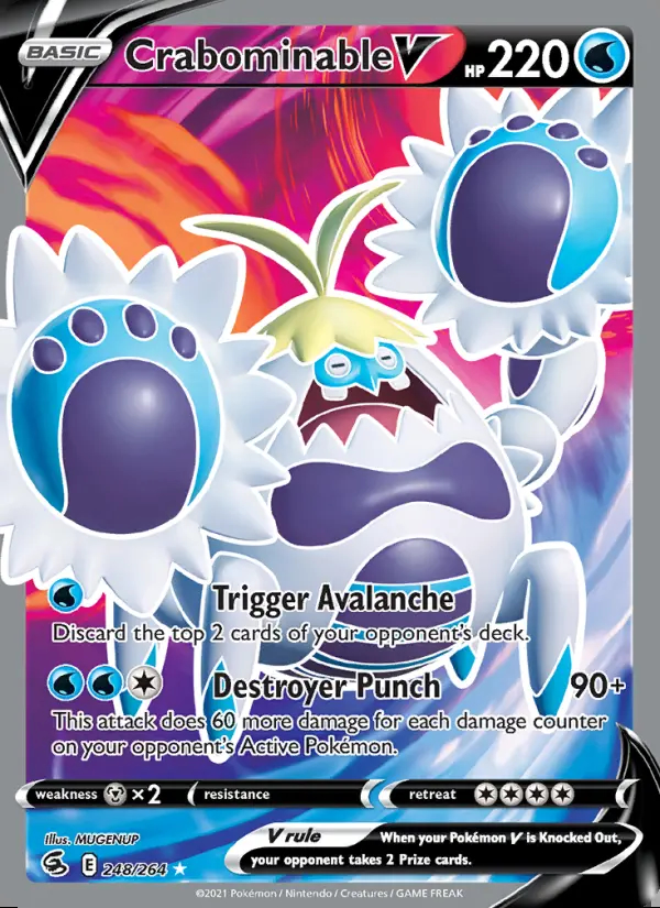 Image of the card Crabominable V
