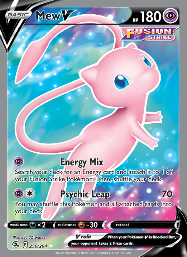 Image of the card Mew V