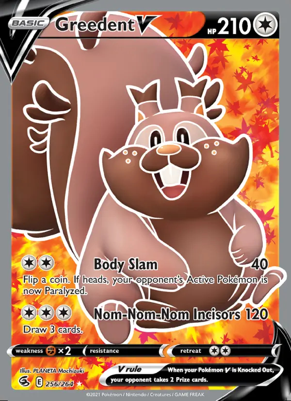 Image of the card Greedent V