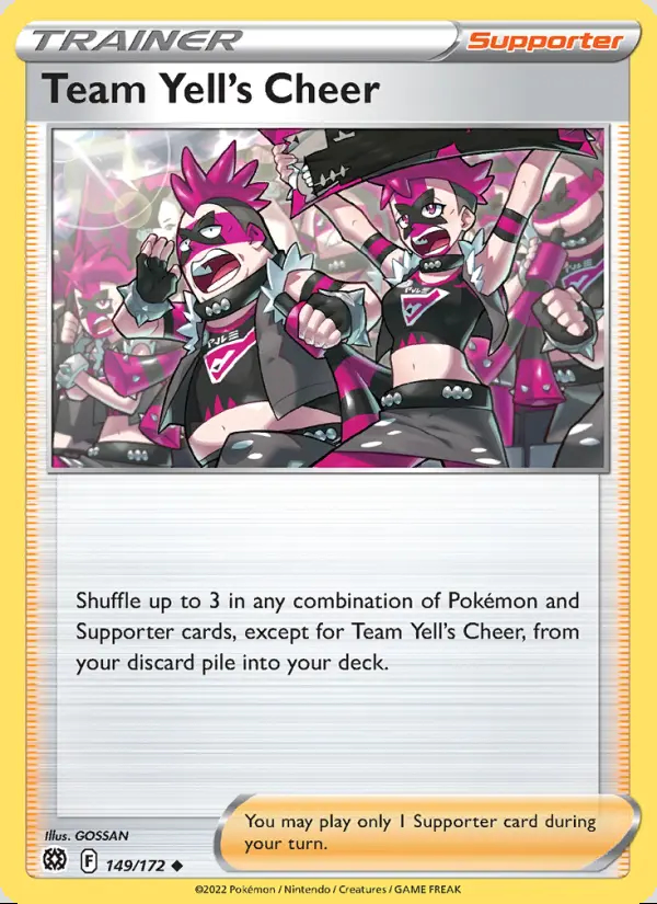 Image of the card Team Yell's Cheer
