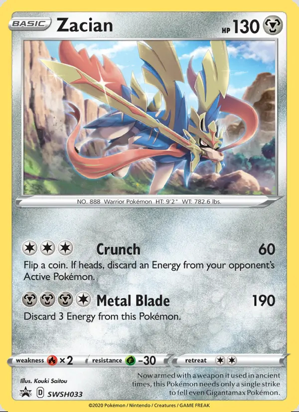 Image of the card Zacian