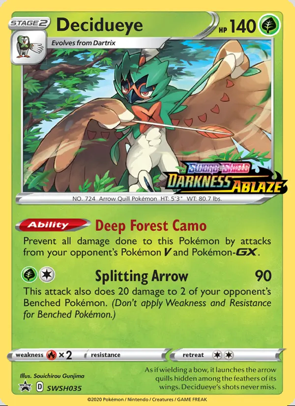 Image of the card Decidueye