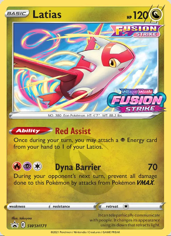 Image of the card Latias