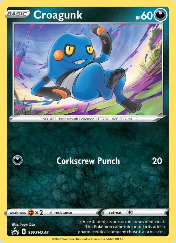 Image of the card Croagunk