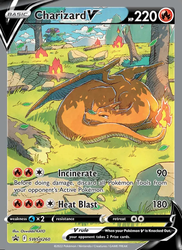 Image of the card Charizard V