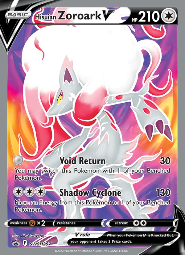 Image of the card Hisuian Zoroark V