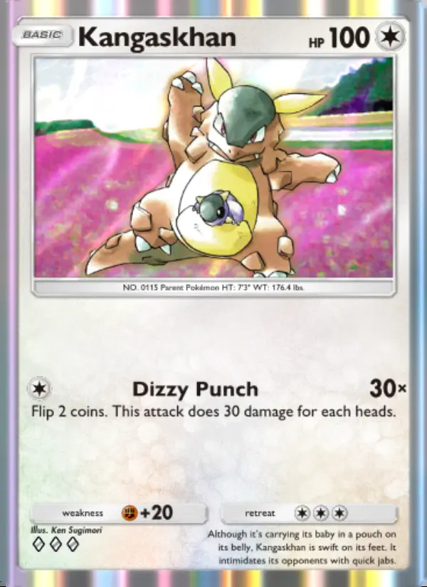 Image of the card Kangaskhan