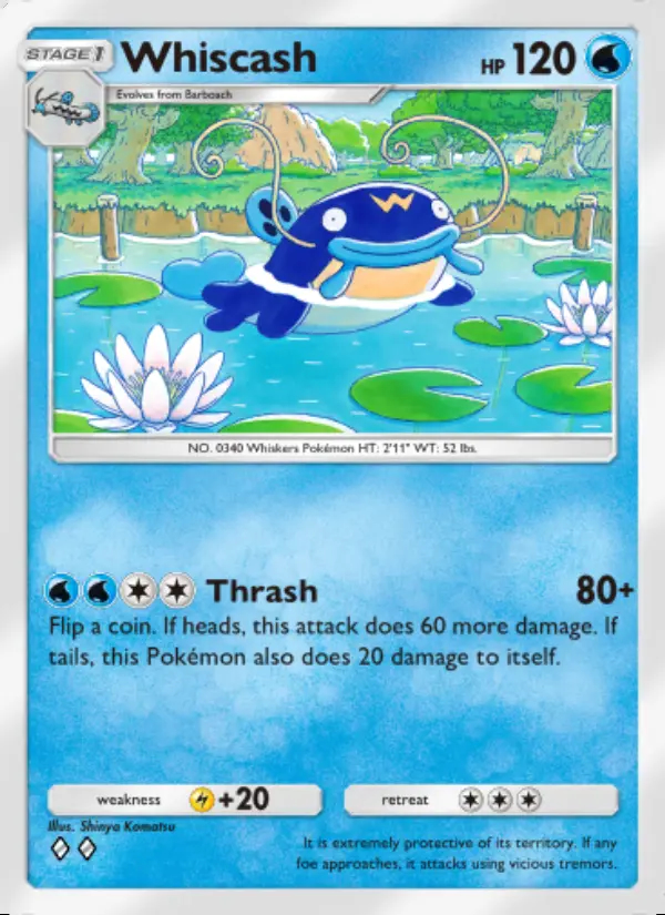 Image of the card Whiscash