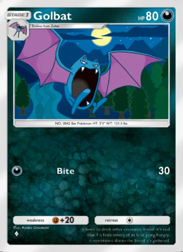 Image of the card Golbat