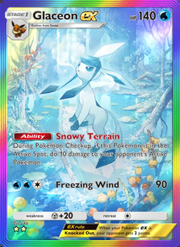 Image of the card Glaceon ex