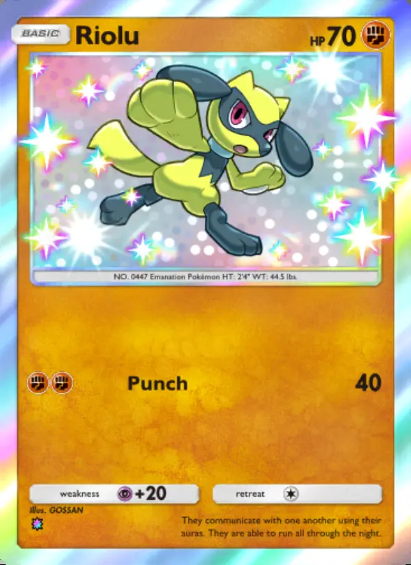 Image of the card Riolu