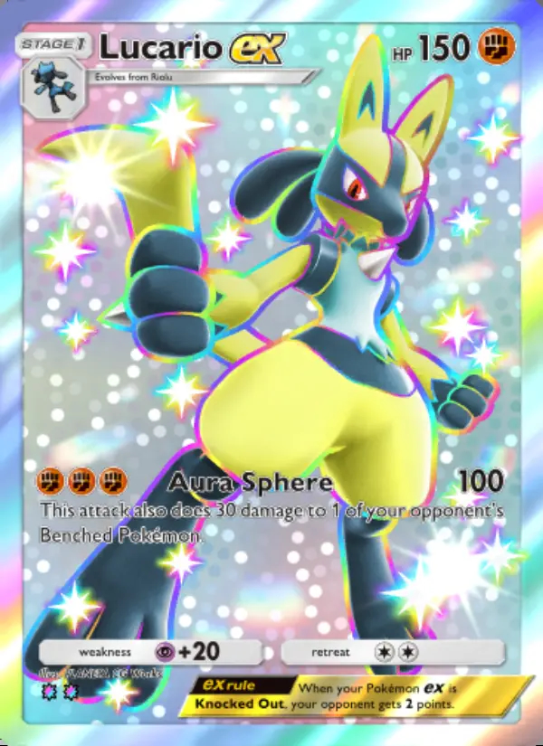 Image of the card Lucario ex
