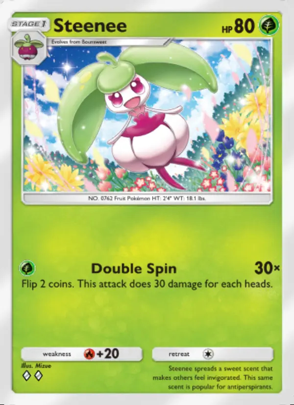 Image of the card Steenee