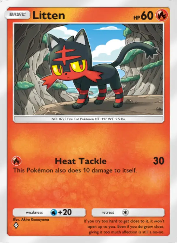 Image of the card Litten