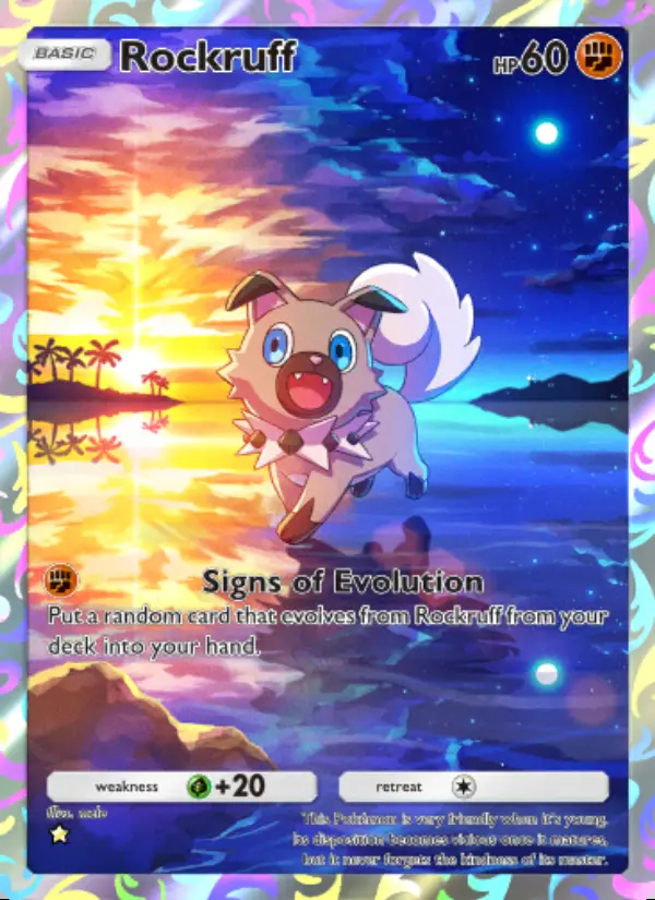 Image of the card Rockruff