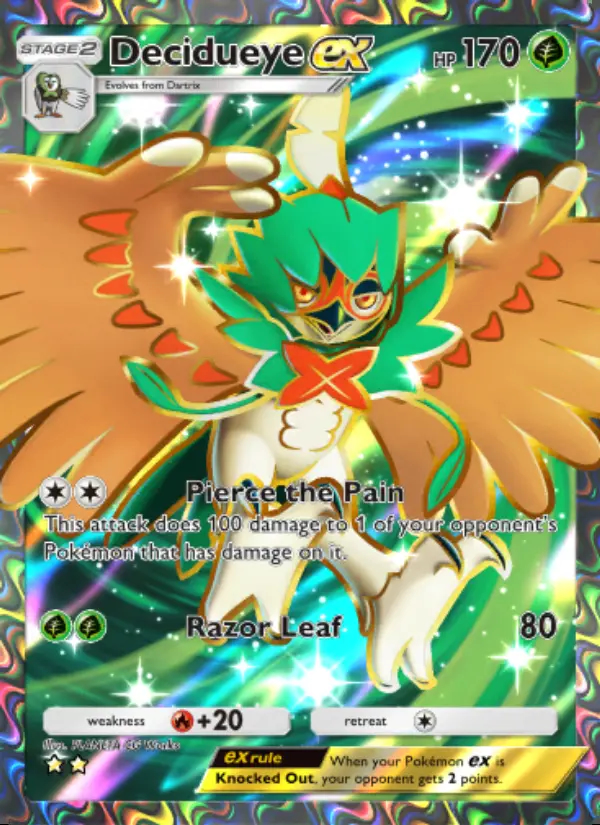 Image of the card Decidueye ex