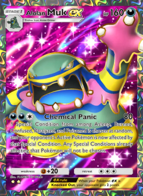 Image of the card Alolan Muk ex