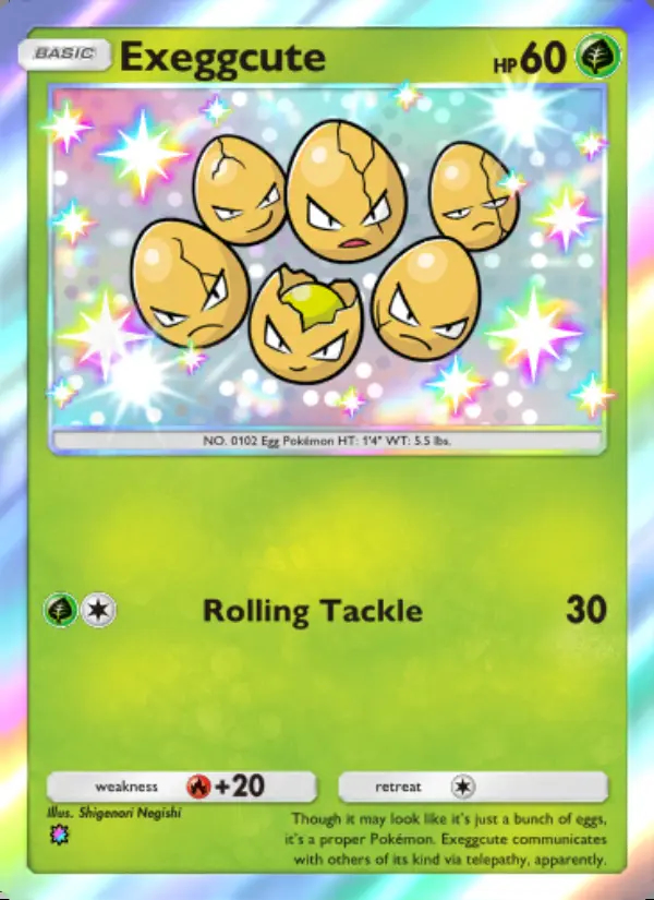 Image of the card Exeggcute
