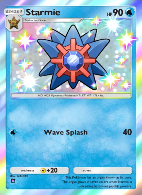 Image of the card Starmie